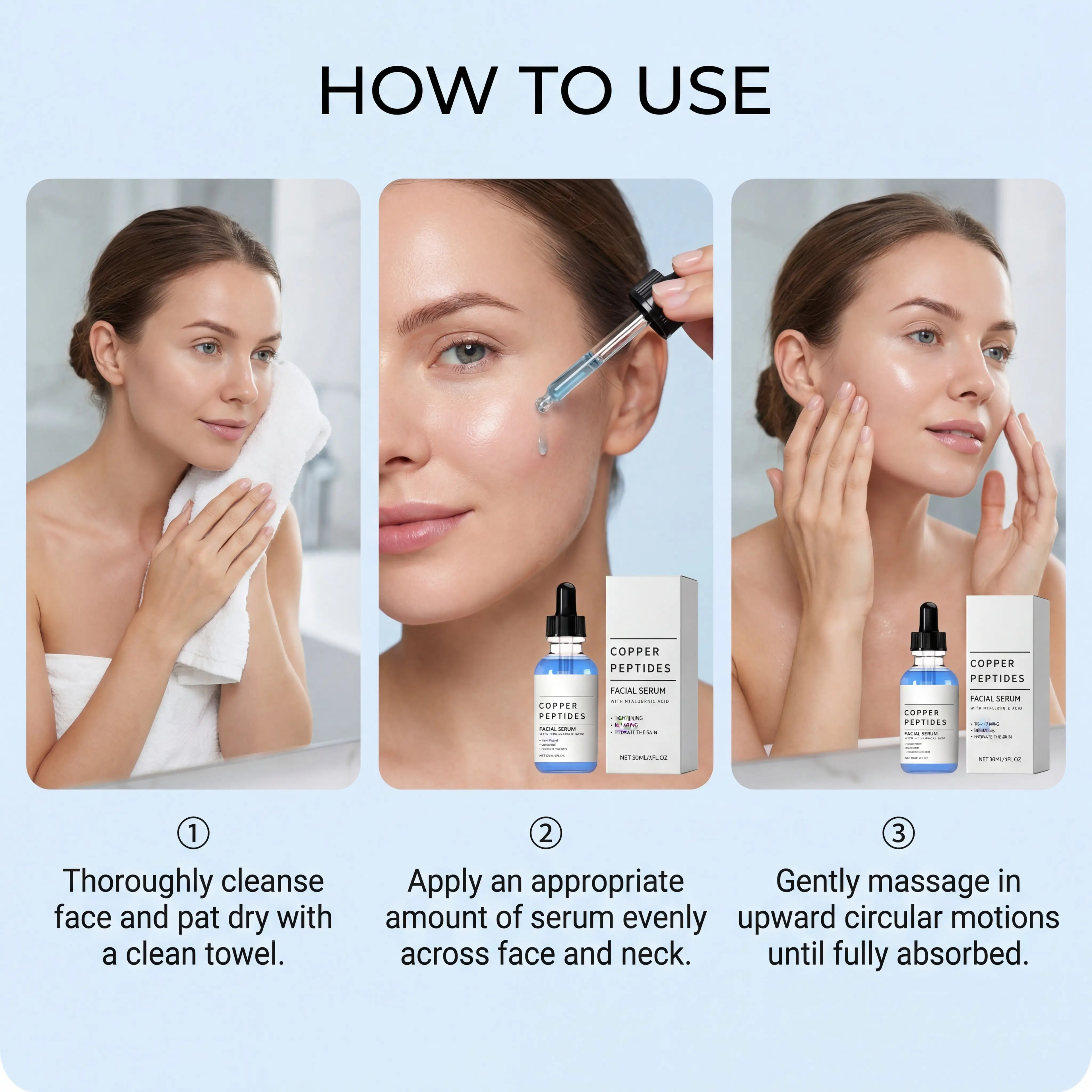 Copper Titanium Essence Hyaluronic Acid Serum