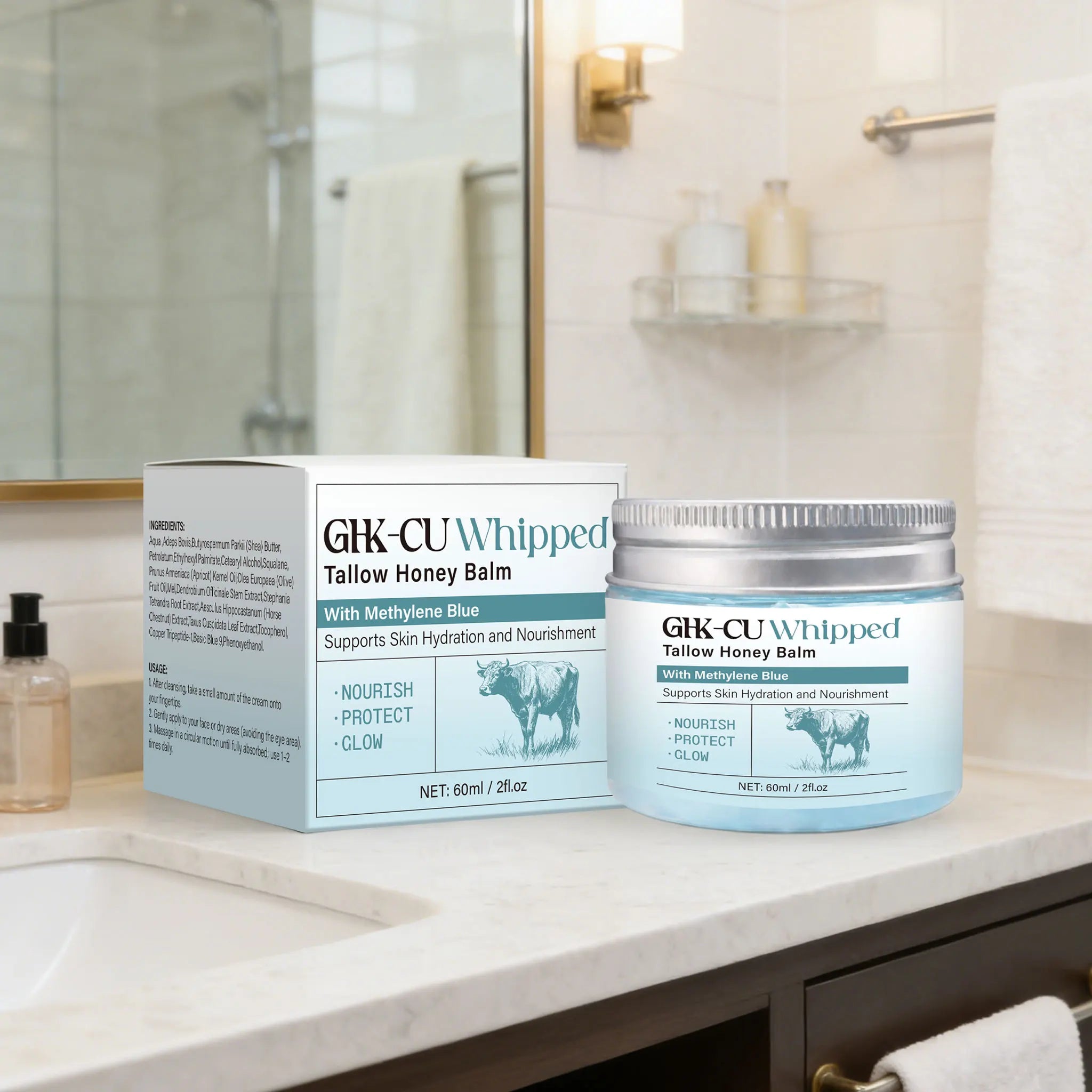 Copper Peptides GHK-Cu Beef Tallow