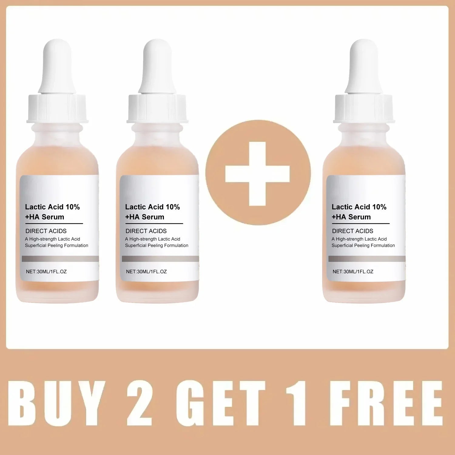 Lactic Acid 10% + HA Serum - Clarify Co.