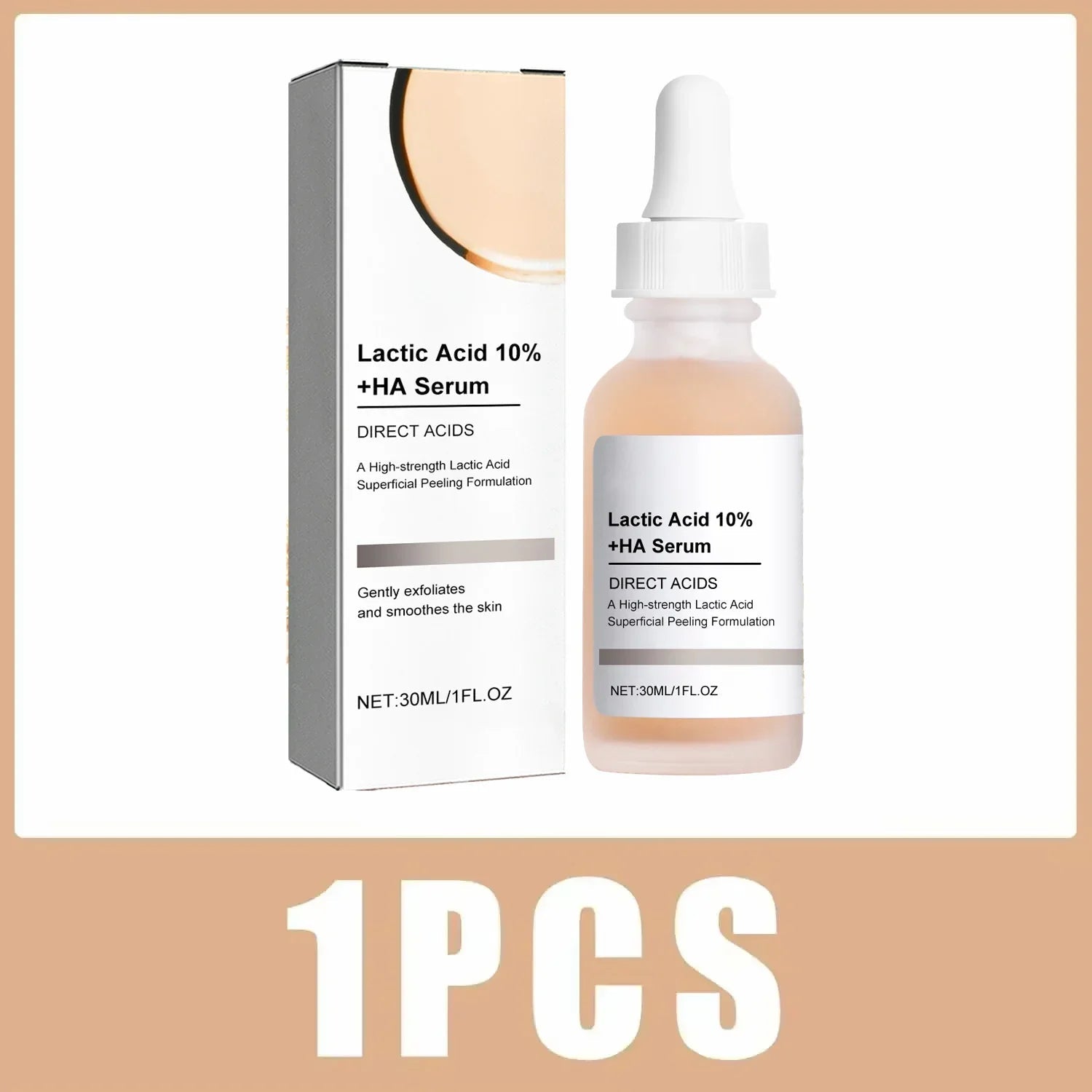 Lactic Acid 10% + HA Serum - Clarify Co.