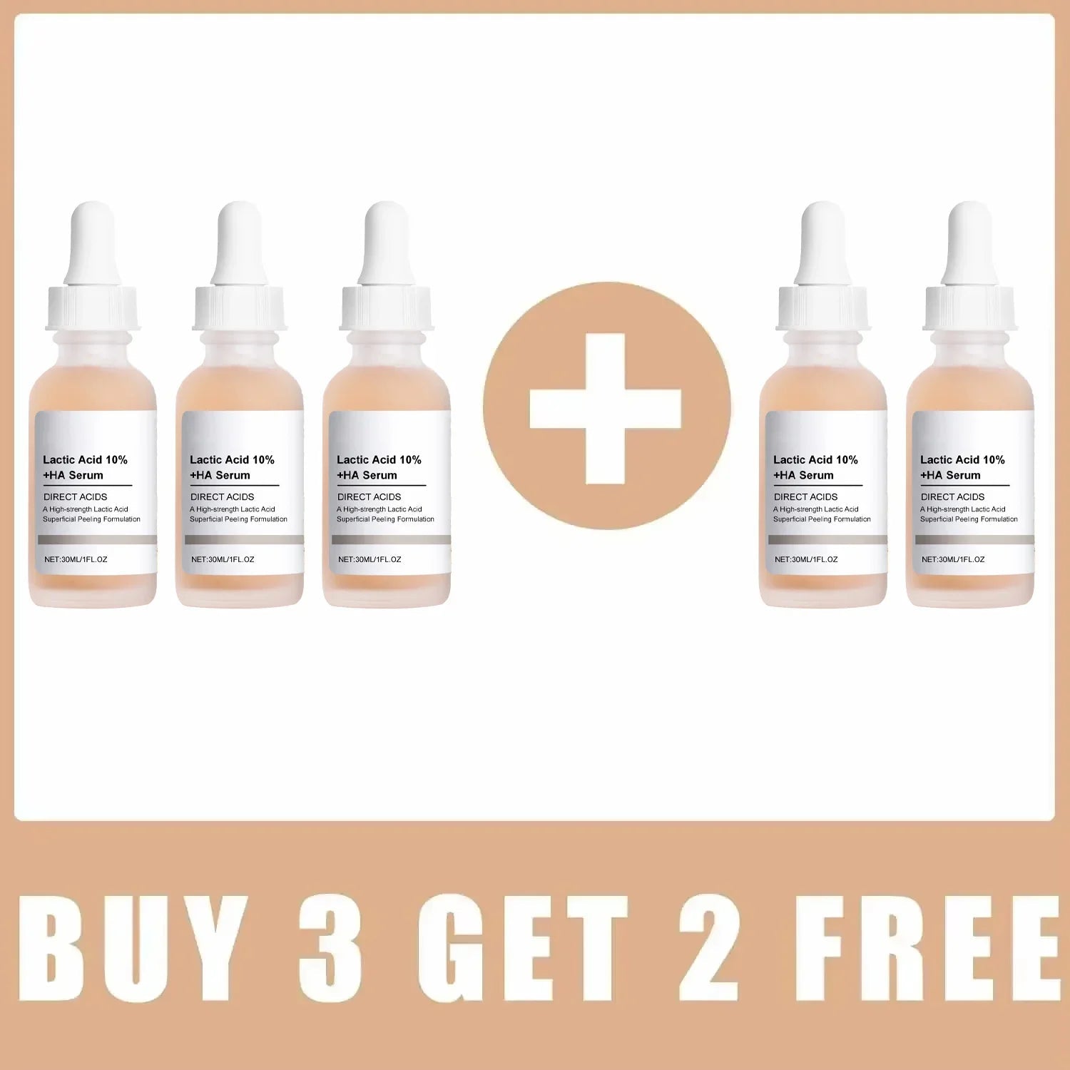 Lactic Acid 10% + HA Serum - Clarify Co.